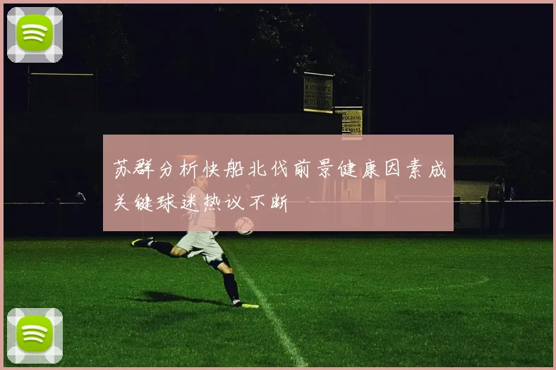 苏群分析快船北伐前景健康因素成关键球迷热议不断